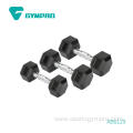 customized gym pu hex dumbbell factory outlet